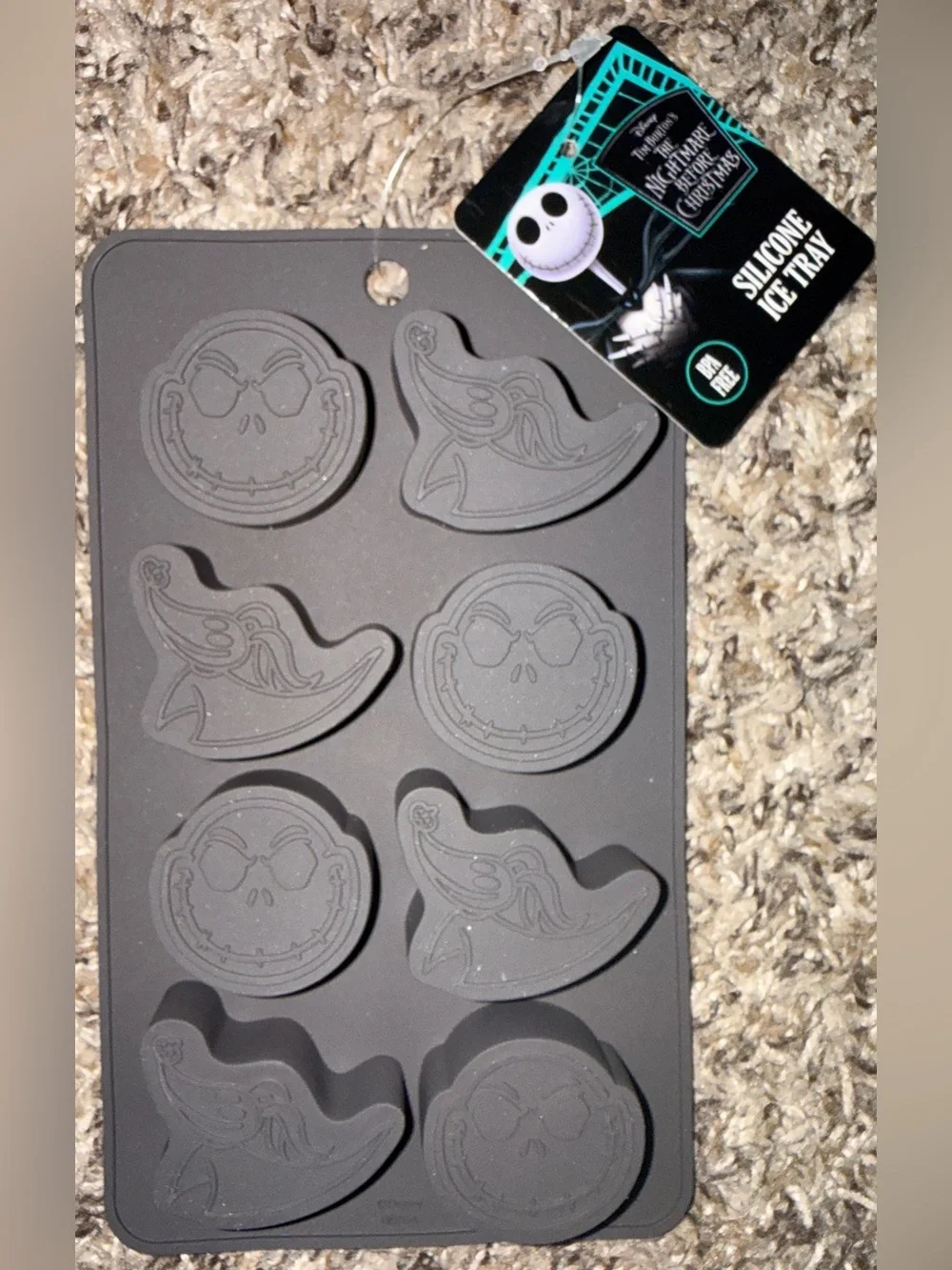 Disney The Nightmare Before Christmas Gray Silicone Whisk
